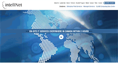 Desktop Screenshot of intellinet-canada.com